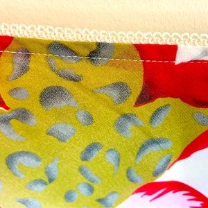 Fully Lined Feminine Light Weight Skirt, With Handkerchief Detailing.